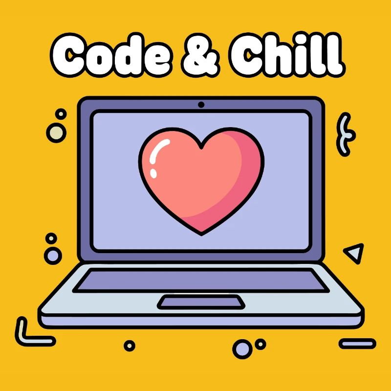 Code & Chill Herz Laptop