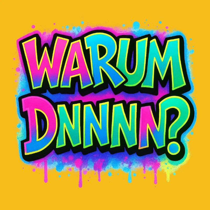 Warum DNNN? Neon Graffiti
