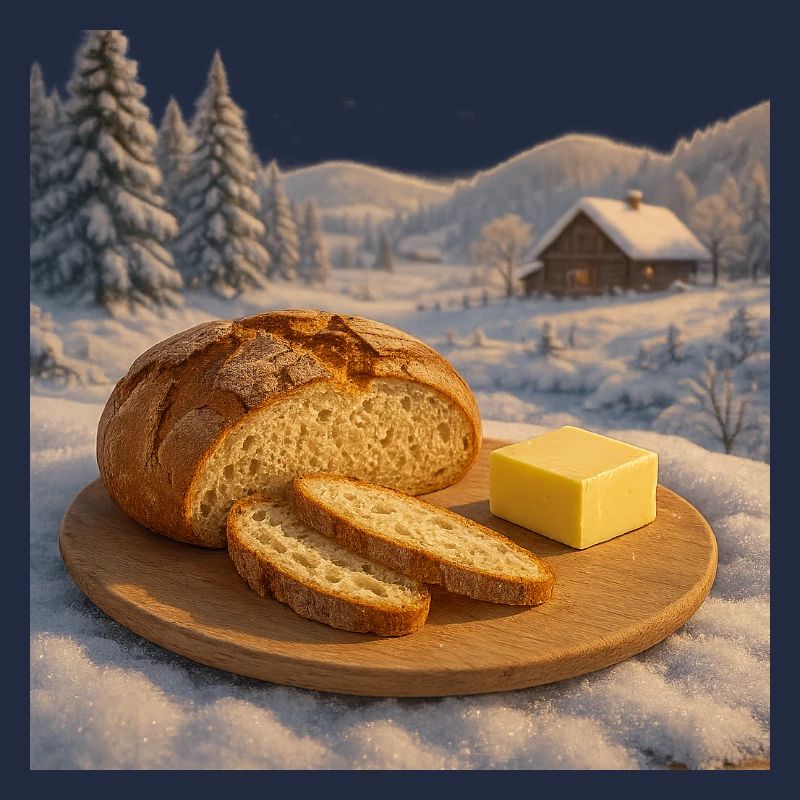 Rustic snack