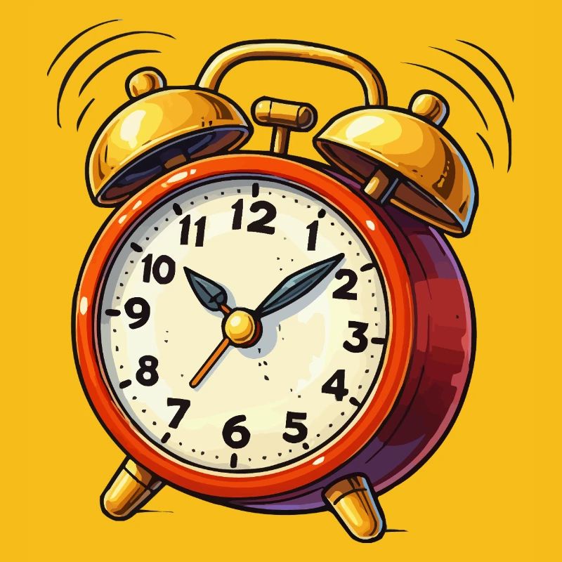 Wecker Comic Uhr