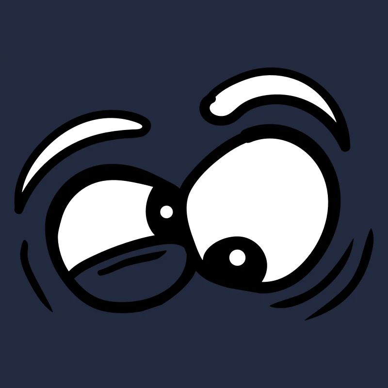 Eyes squint laugh grimace crazy crazy face comic c