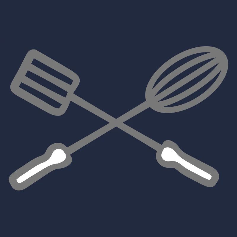 cross stirrer turner cooking 2 emblem chef cook