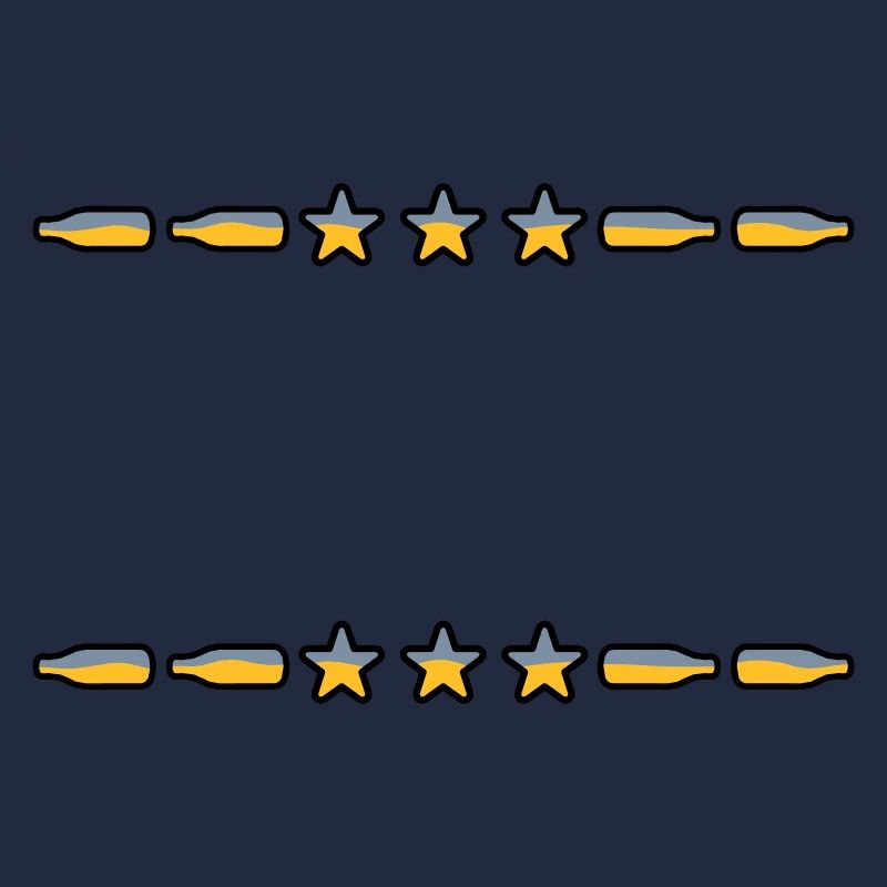 Text Rahmen Bierflaschen