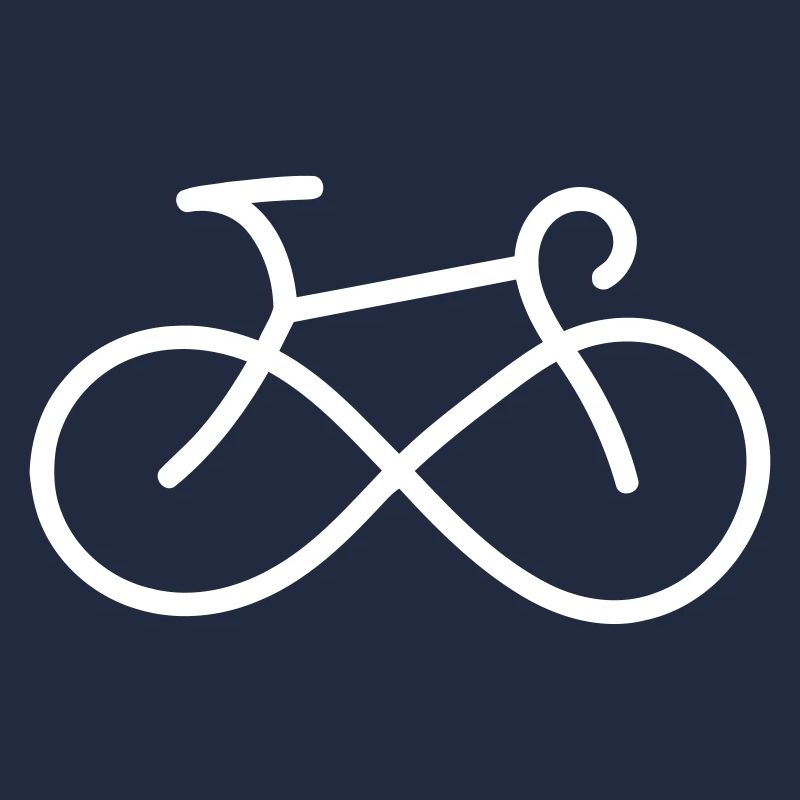 INFINITE STYLIZED BICYCLE