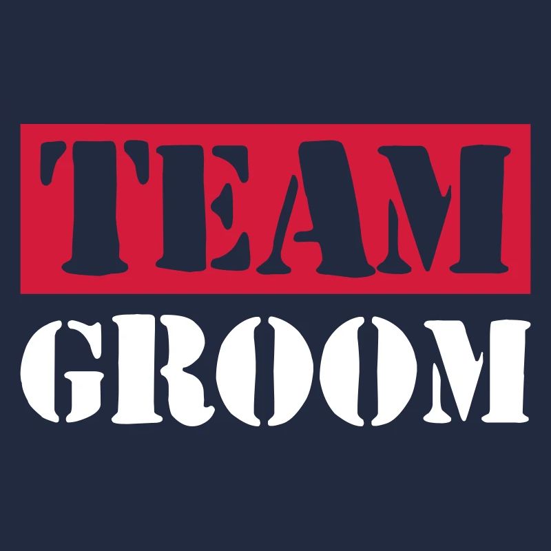Team Groom Wedding Saying