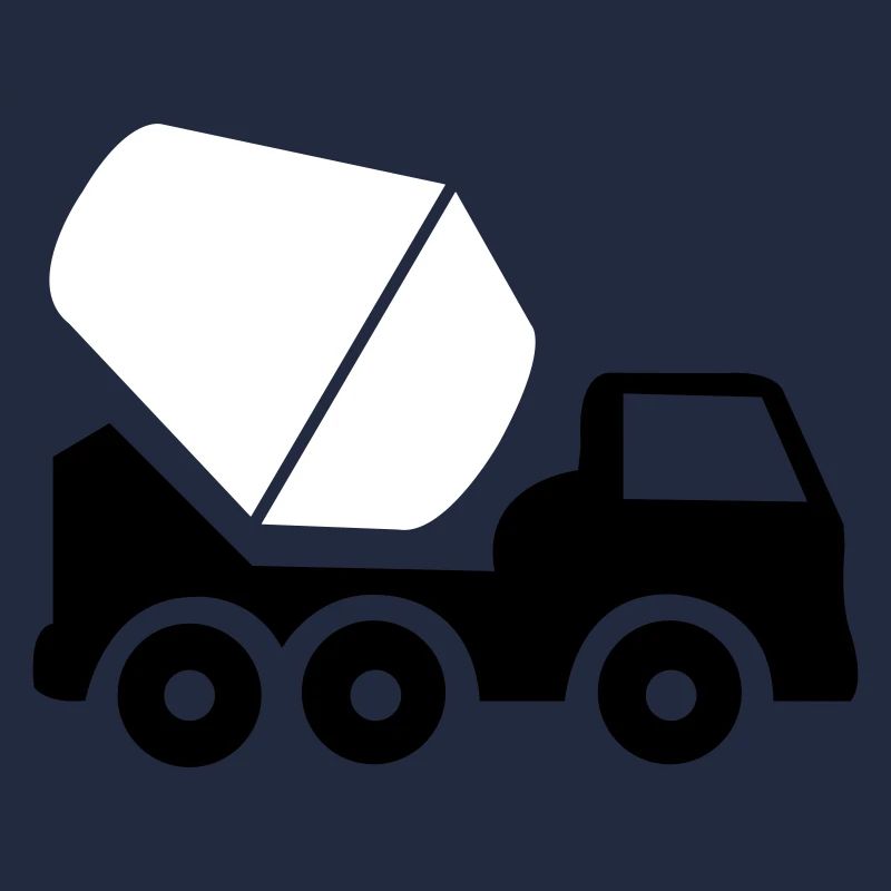 Construction work excavator vehicle