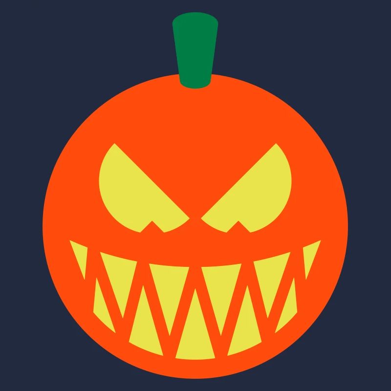 Citrouille d’Halloween (lanterne de citrouille / émoticône / 3C)