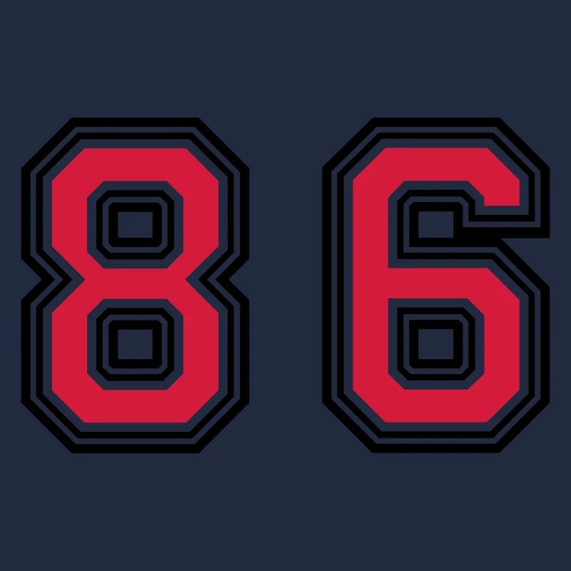 86 Symbole numérique