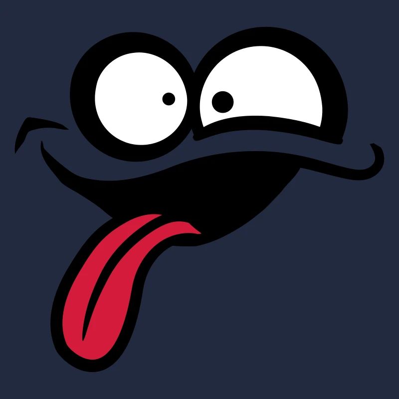 Verrücktes Comic Gesicht