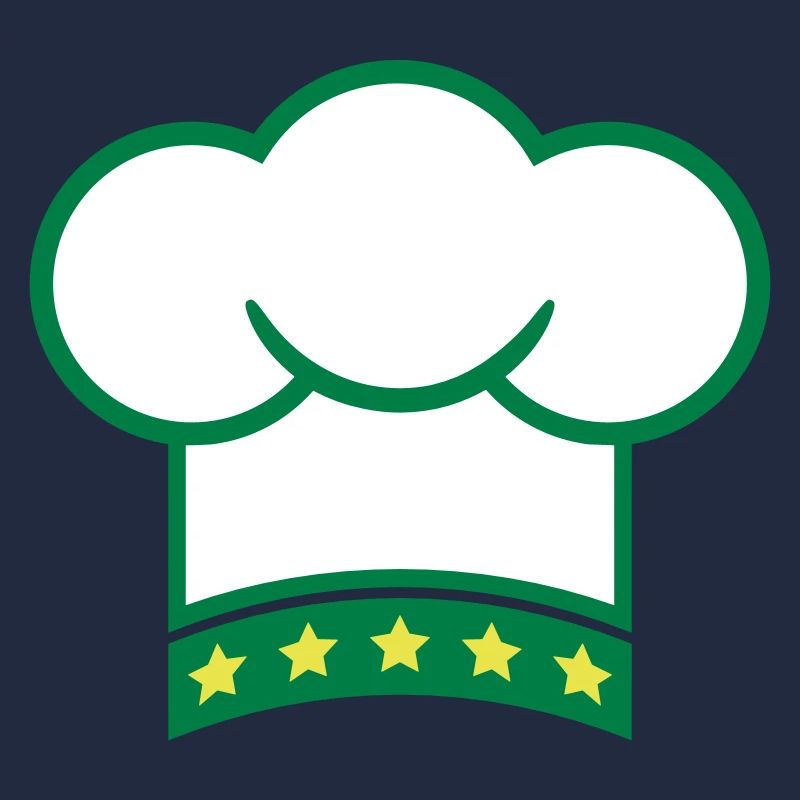 Chapeau de chef 5 étoiles Kitchen Master Chef Cool
