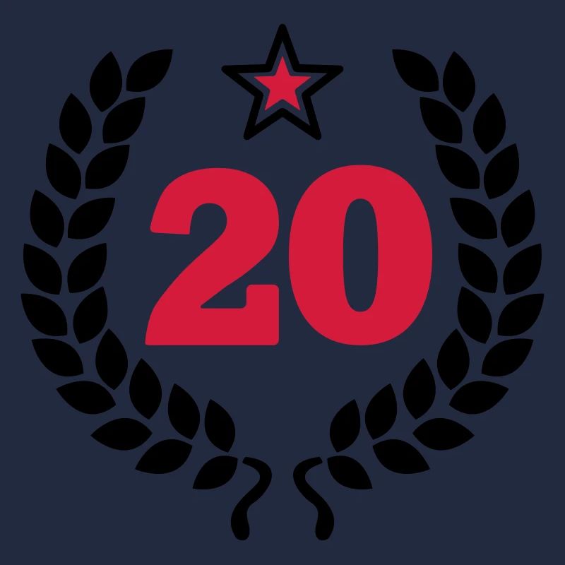 20 - Zwanzig - Birthday - runder Geburtstag