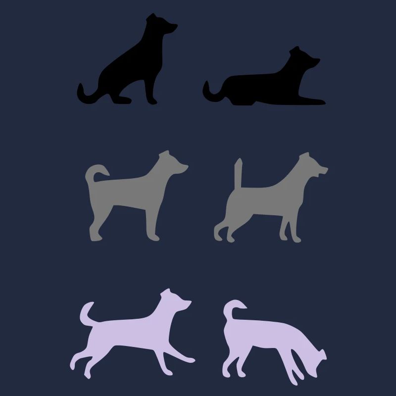 Sechs Hunde