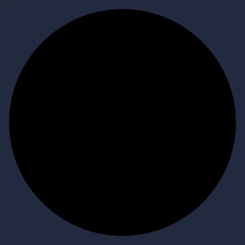 Mathematik Symbol - Schwarzer Kreis - Loch