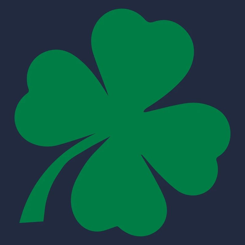Trèfle à quatre feuilles Vert