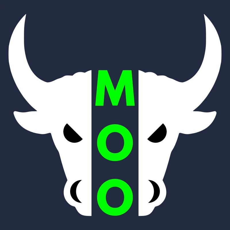 Moo (Hälfte Kopf Stier)