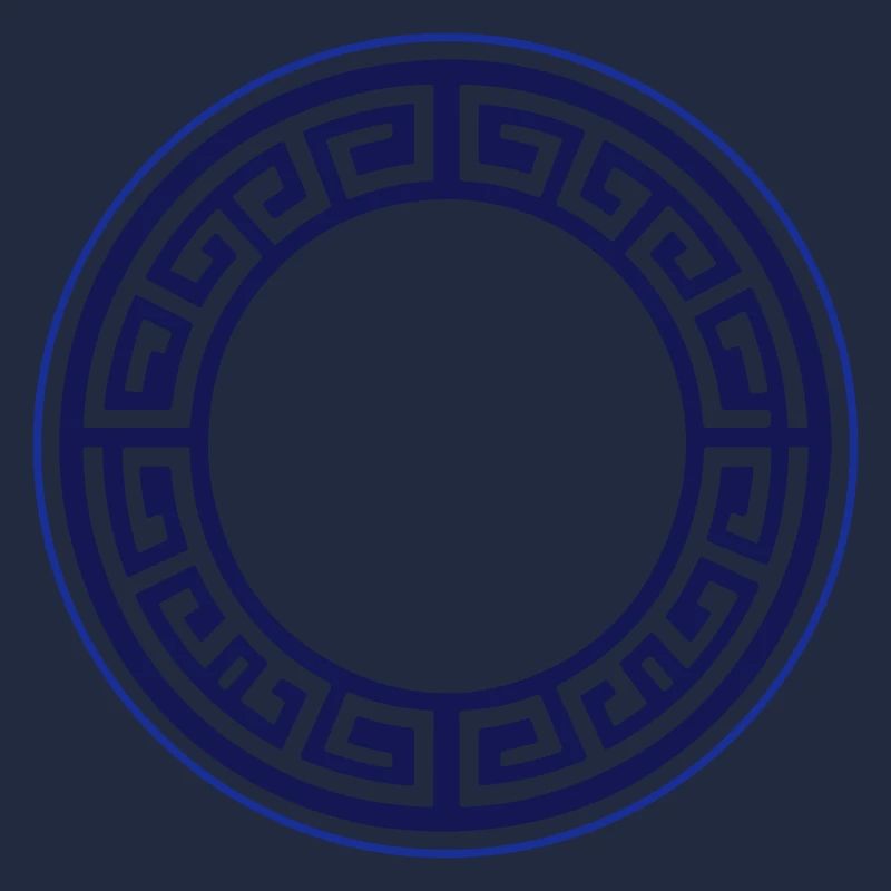 Greek Icon Circle