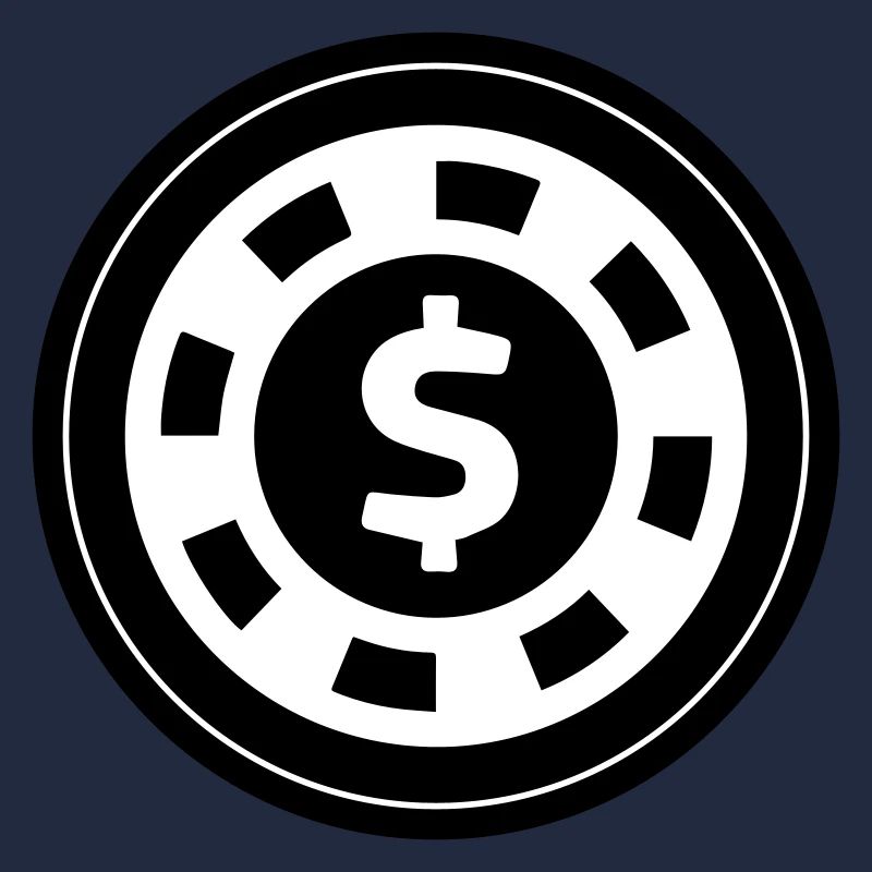 Cercle de jetons de poker