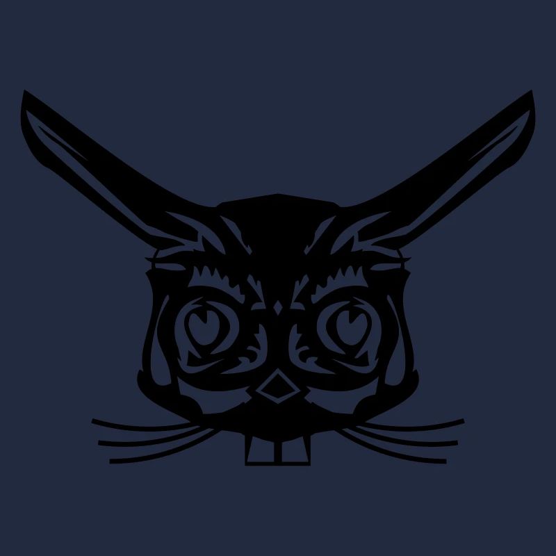 rabbit abstrakt face