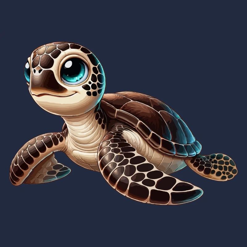 Hawksbill turtle young