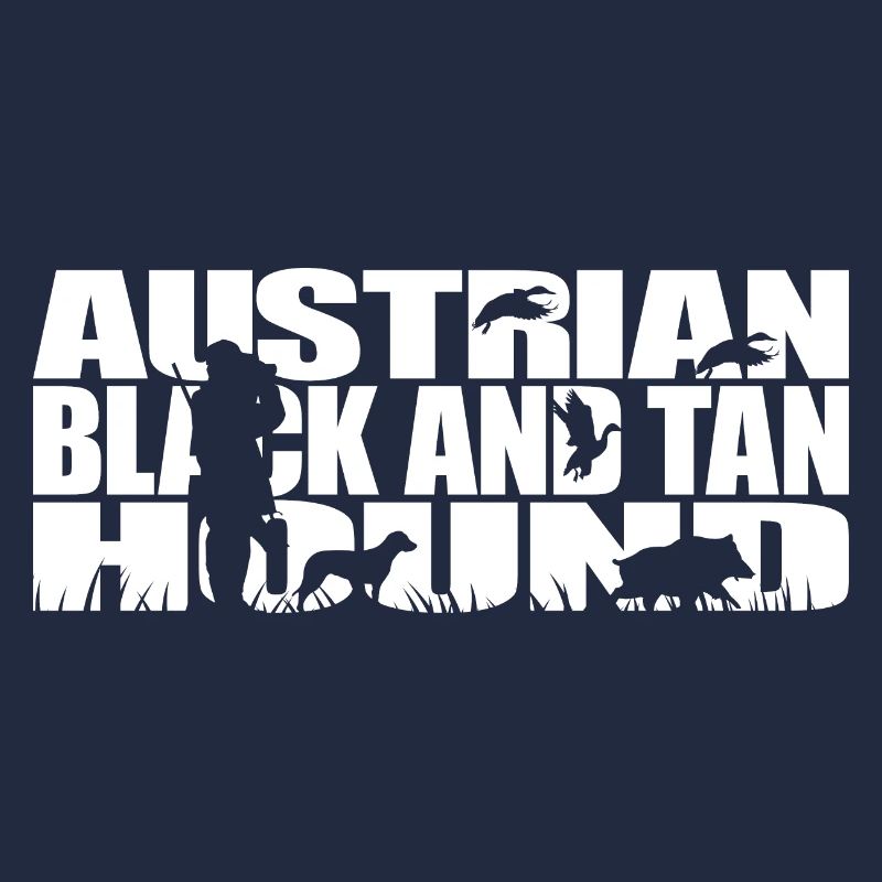 AUSTRIAN BLACK AND TAN HOUND Jagdhunde Wilsigns