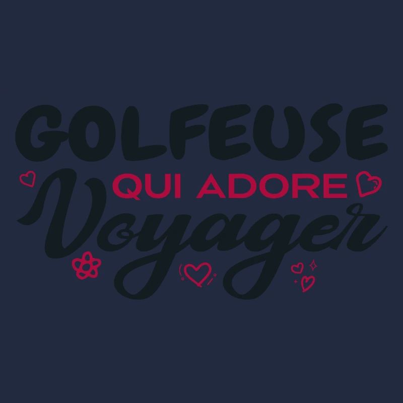 Golfeuse globe-trotteuse passionnée de voyages