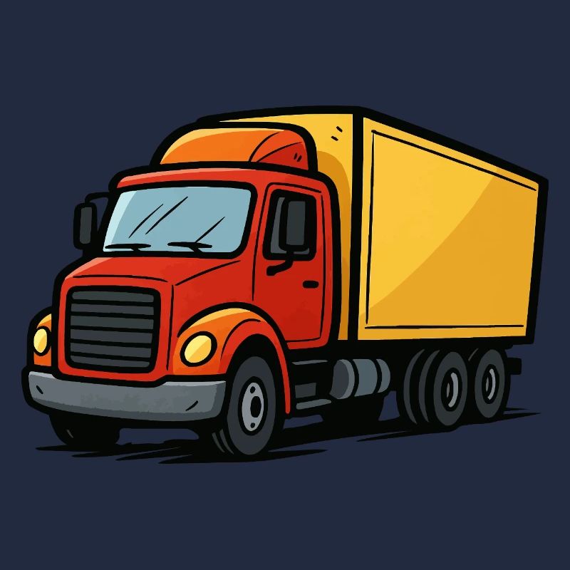 lastwagen comic