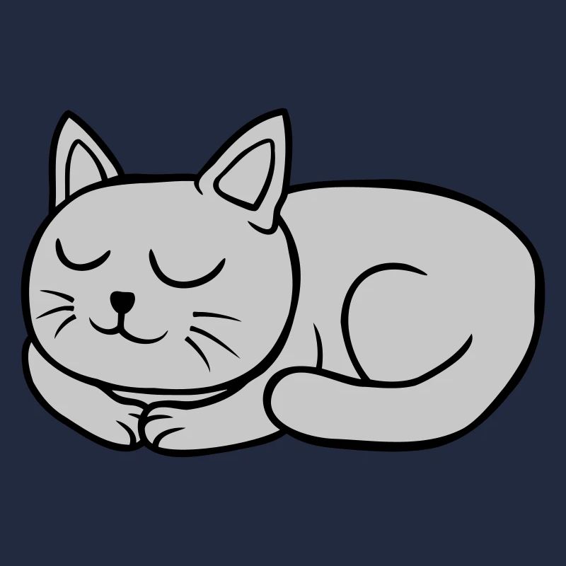 Dormir cher chat couché