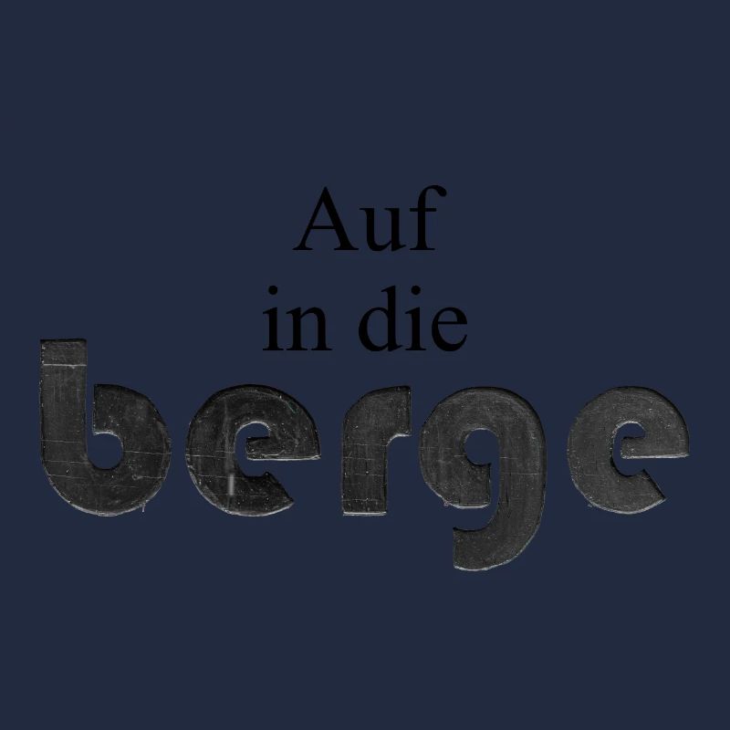 Auf in die Berge