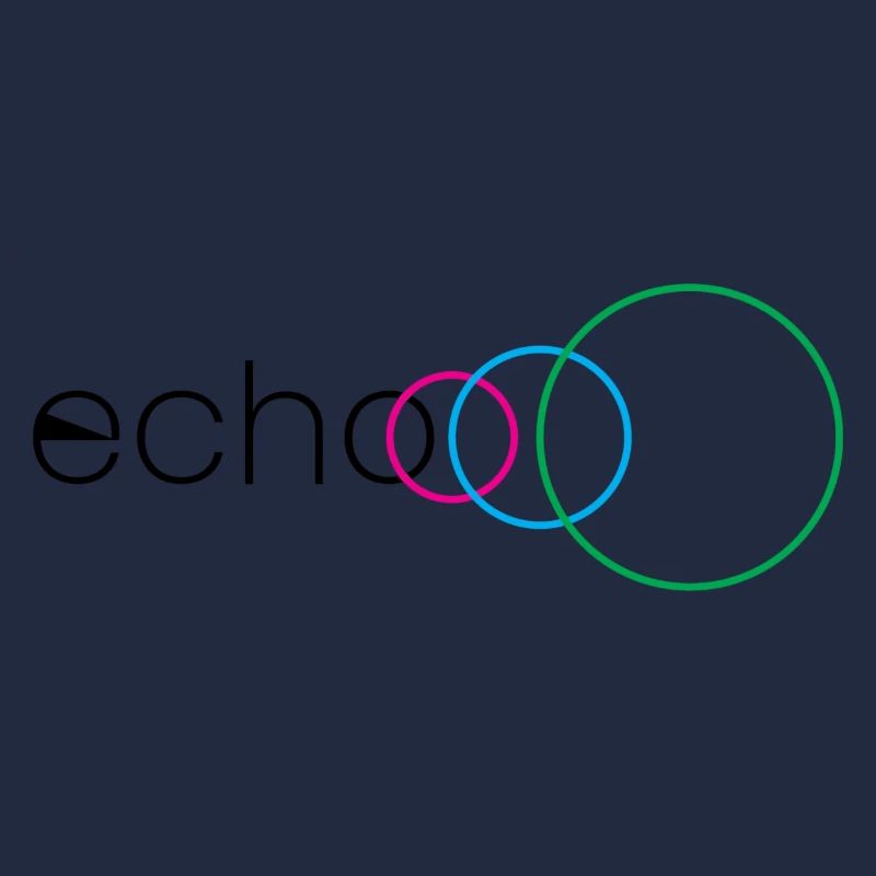 Logo Echo avec 4 couleurs