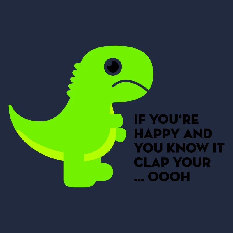 T-Rex clap your hands