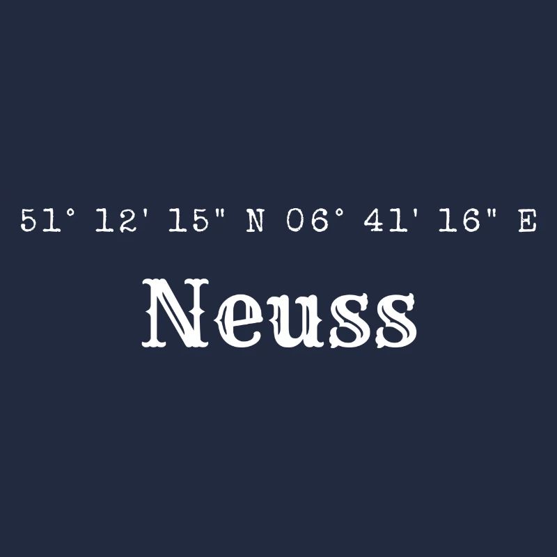 Neuss coordinates