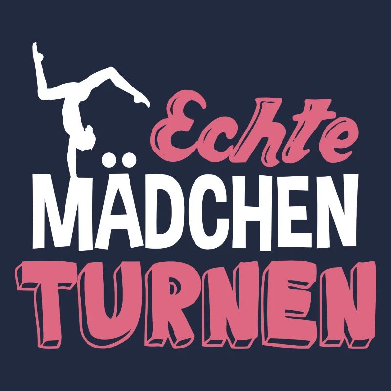 Echte Mädchen turnen