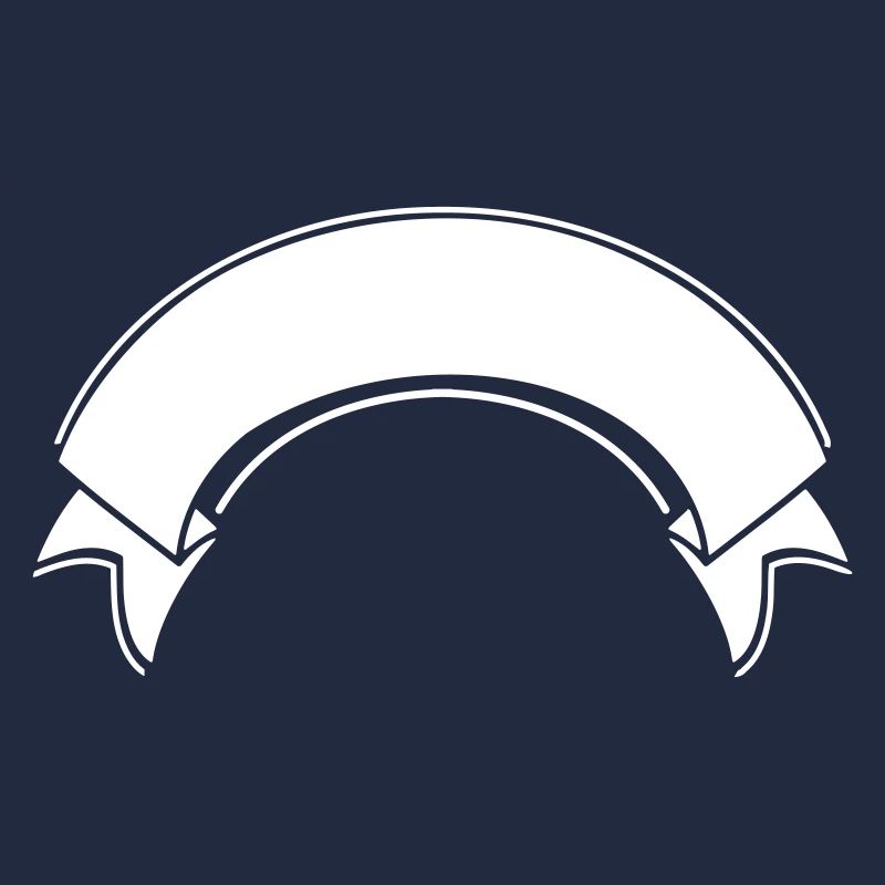 Bannière drapeau drapeau courbé