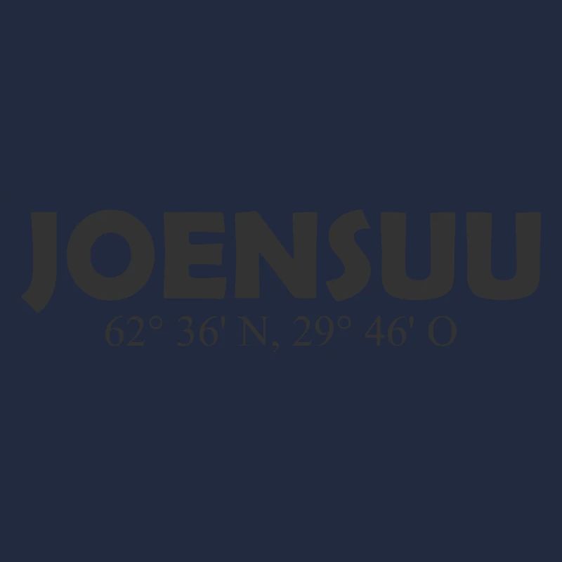 Joensuu - Finlande - Coordonnées Longitude Latitude