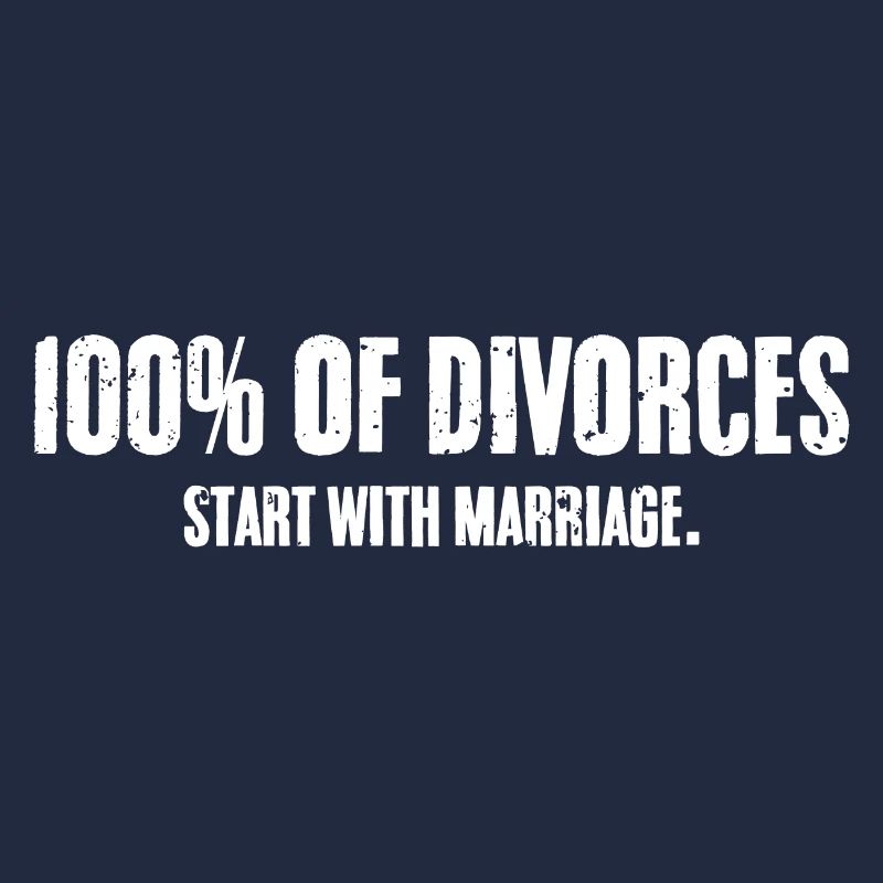 Les divorces commencent par un mariage drôle d’un divorcé