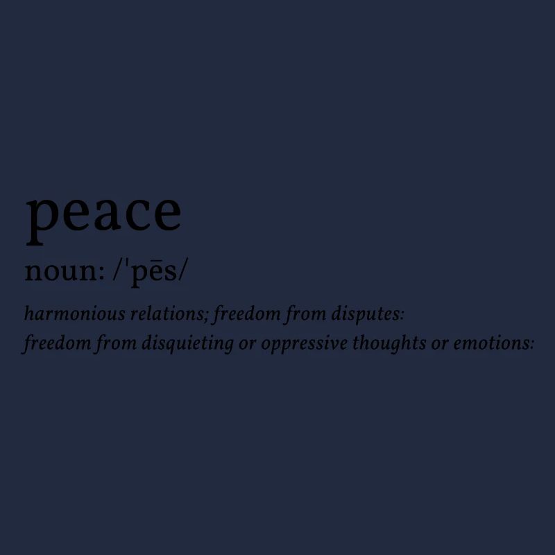 PEACE;