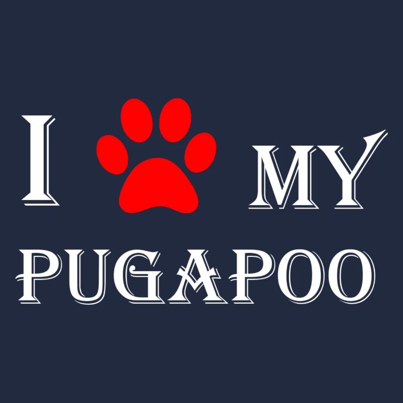 I love my Pugapoo I Pudel Mops Mix