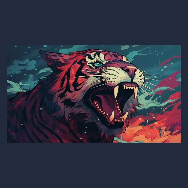 roaring tiger