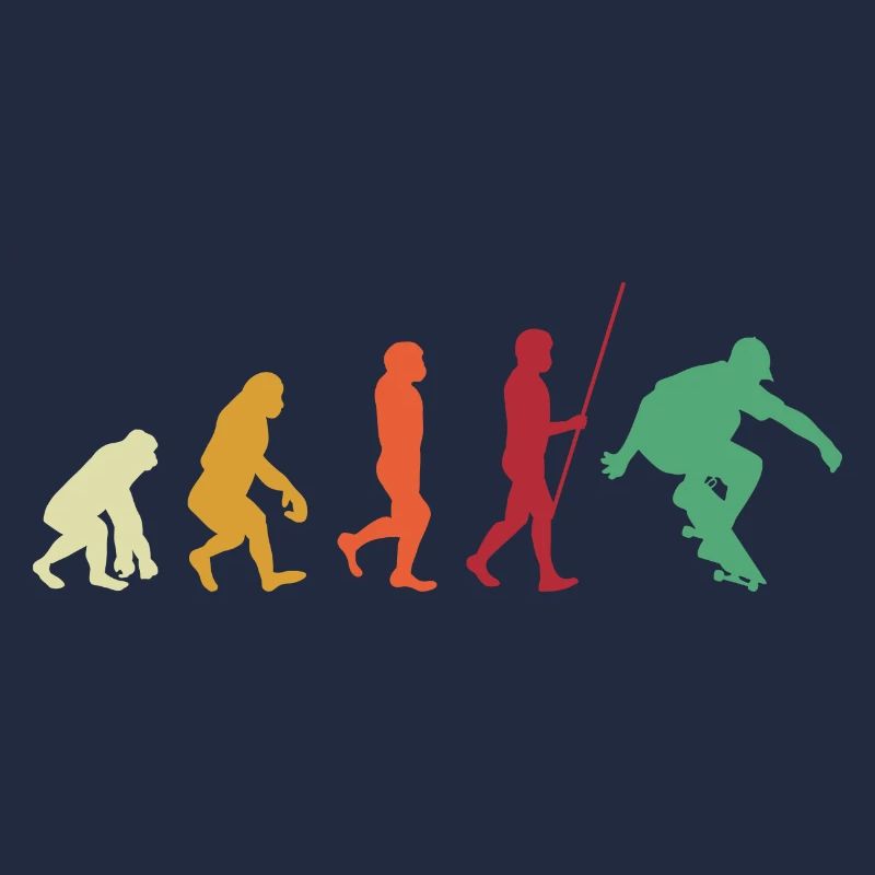 Skater Evolution Skateboard Longboard Halfpipe