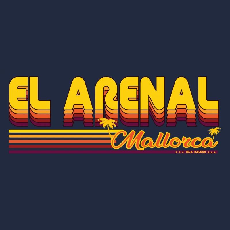 Conception de vacances d’été El Arenal