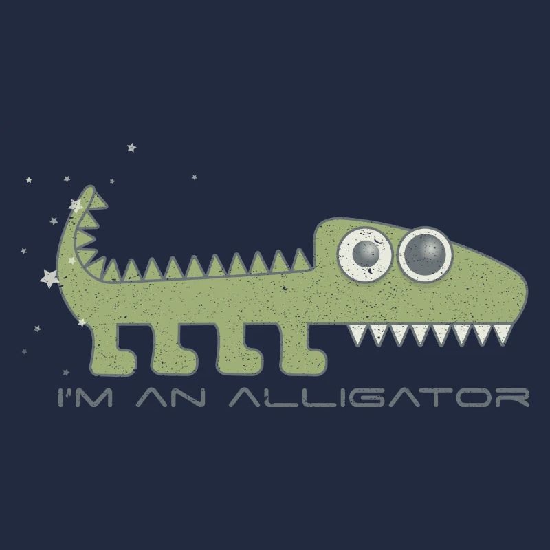 Ich bin ein Alligator