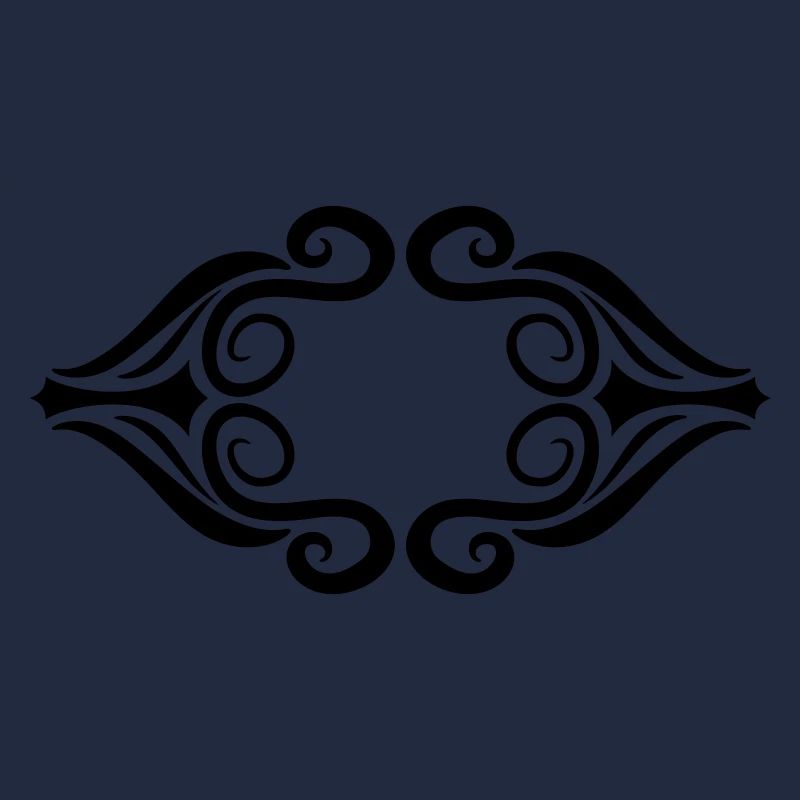 Decorative artistic ornament frame