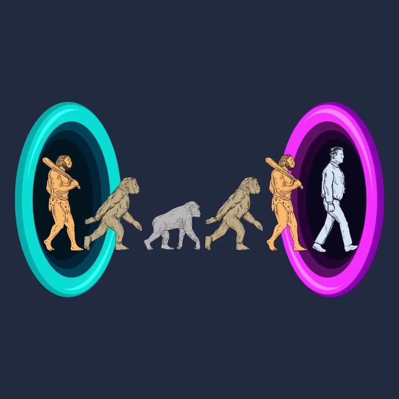 Evolution through portals