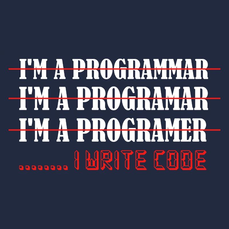 I'm A Programmar ........ I Write Code Software Co