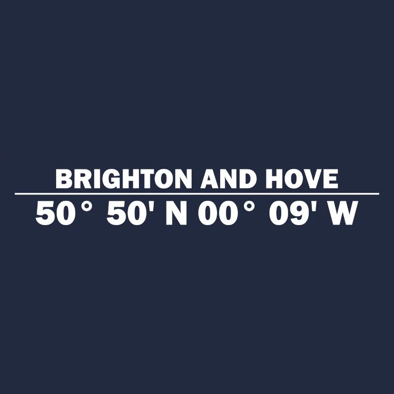 Brighton and Hove coordinates