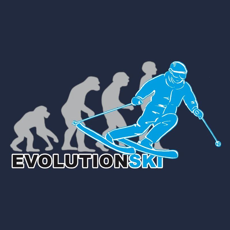 evolution ski, skiing, skiing, ski slope