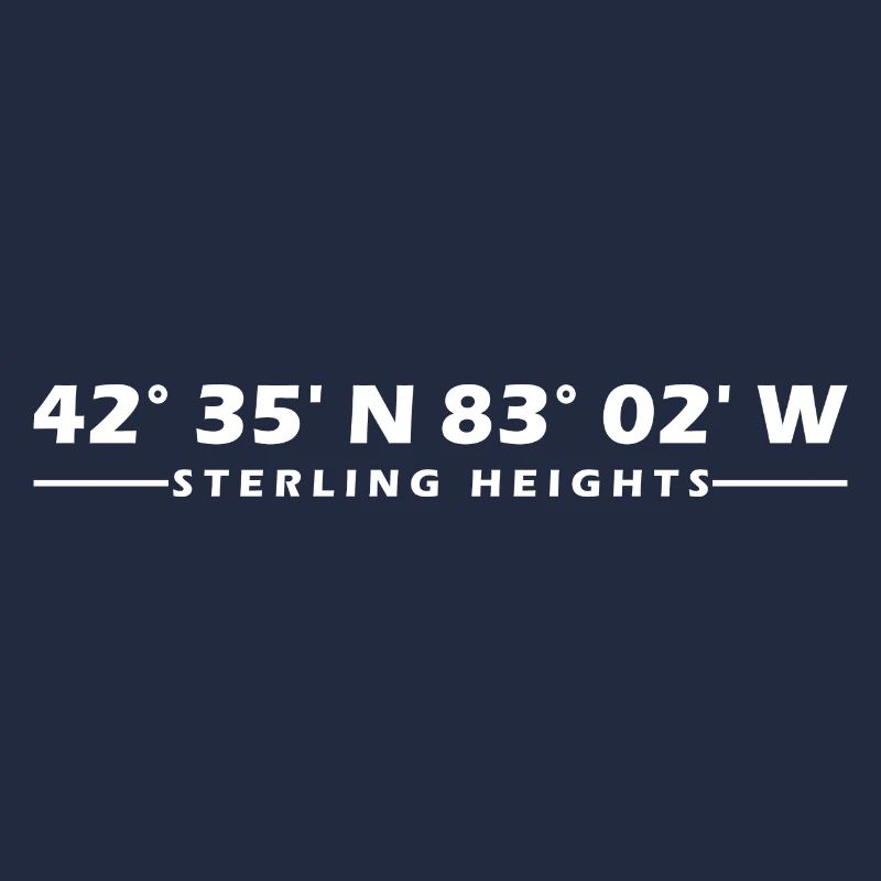 Sterling Heights Coordinates