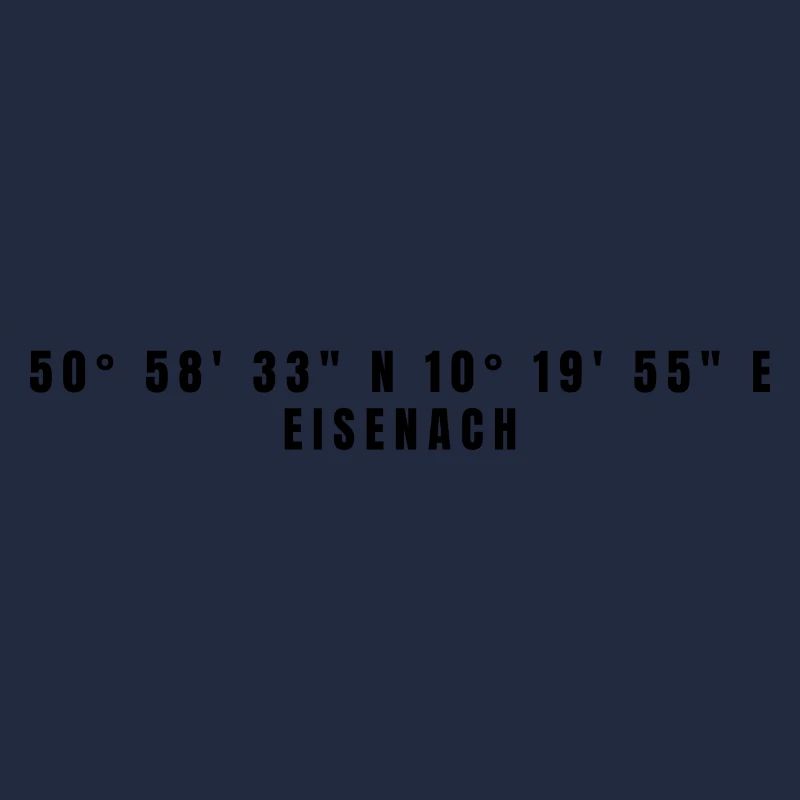 Eisenach, Thuringe Coordonnées