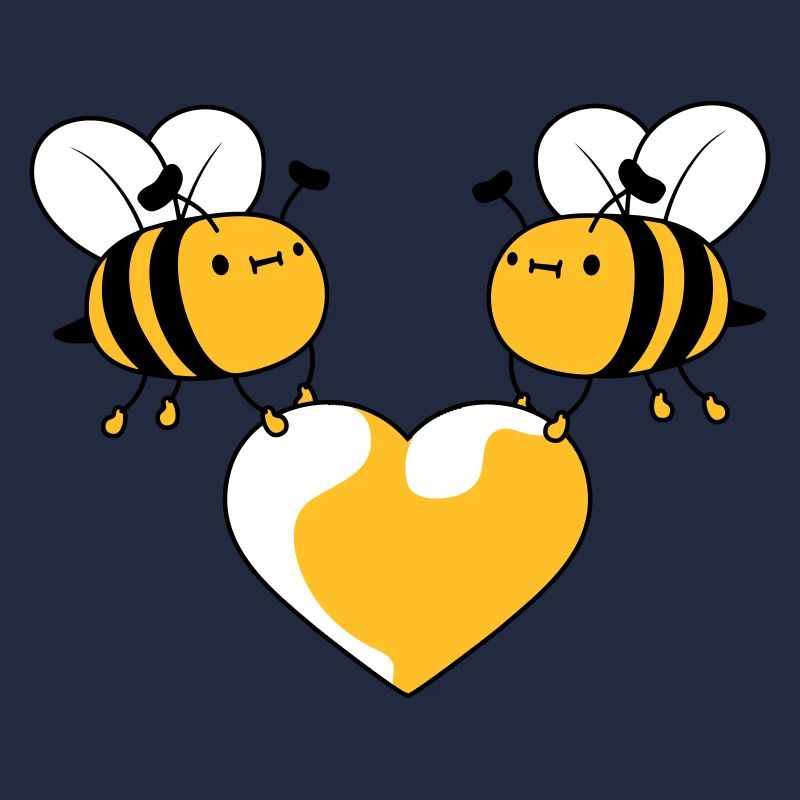 2 bees in love
