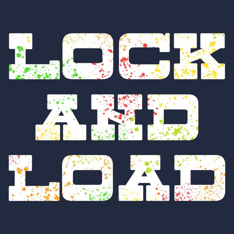 Lock N Load Paint Splatter1